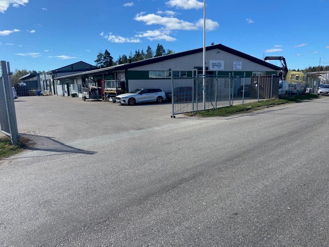 Industribyggnaden på Industrivägen 11 i Bålsta