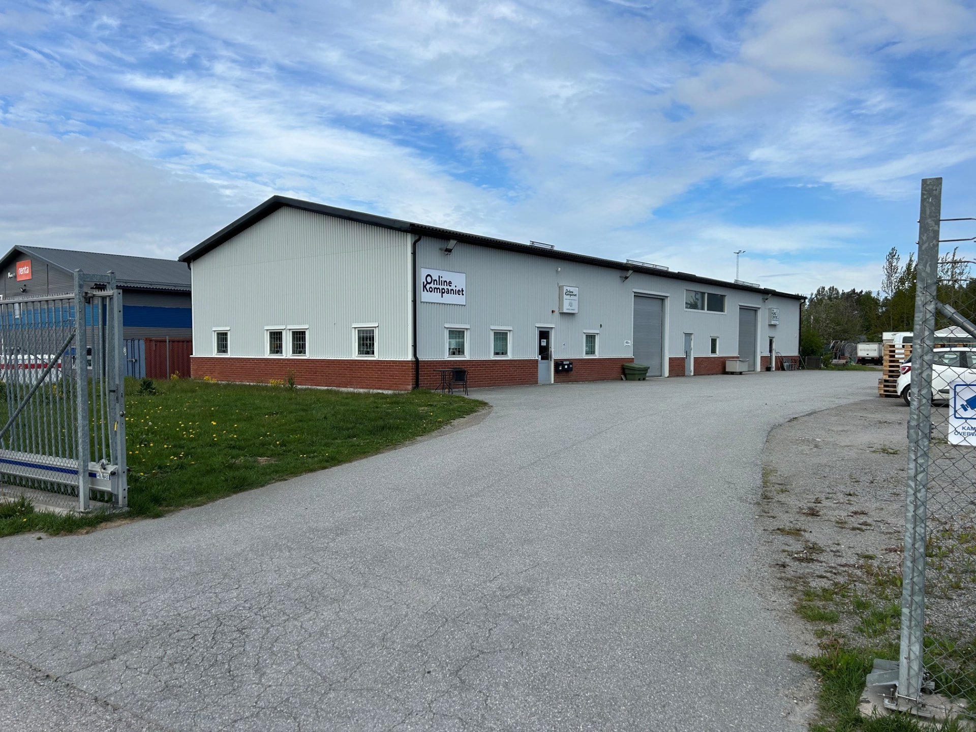 Industribyggnaden på Verkstadsvägen 4 i Bålsta